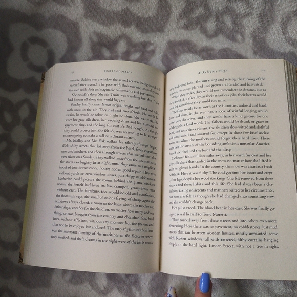 A Reliable Wife  Robert Goolrick fiction mystery romance historical novel - Picture 5 of 7